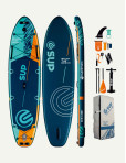 SUPLİMANI Supboard Paddle Board Şişme Sörf Tahtası Tam Set Sup Board Aruba Blue 350x89x15
