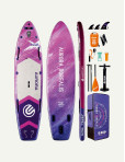 SUPLİMANI Supboard Paddle Board Şişme Sörf Tahtası Tam Set Sup Board Aurora Purple 350x86x15