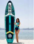 SUPLİMANI Supboard Paddle Board Şişme Sörf Tahtası Tam Set Sup Board Azure 335x 84x15