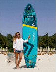 SUPLİMANI Supboard Paddle Board Şişme Sörf Tahtası Tam Set Sup Board Cneok Blue 350x89x15
