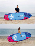 SUPLİMANI Supboard Paddle Board Şişme Sörf Tahtası Tam Set Sup Board Dazzling Blue 350x89x15