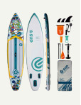 SUPLİMANI Supboard Paddle Board Şişme Sörf Tahtası Tam Set Sup Board Mojito Green 350x81x15