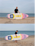 SUPLİMANI Supboard Paddle Board Şişme Sörf Tahtası Tam Set Sup Board Sparkwave  335x84x15